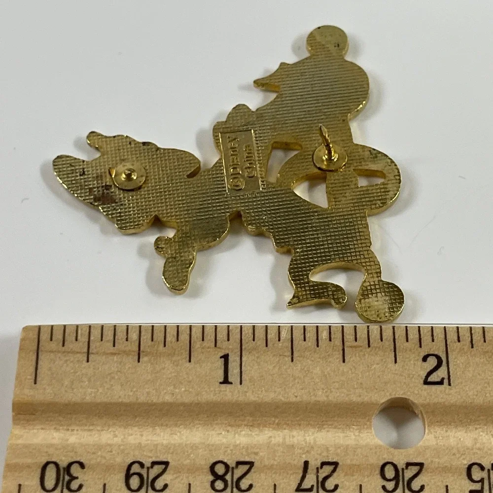 READ Disney Cruise Line Pins Mickey Mouse Magic Wonder Set Gold Enamel Vintage
